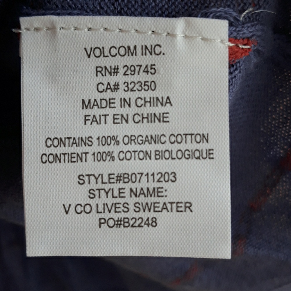 Volcom Sweater - Picture 2 of 6
